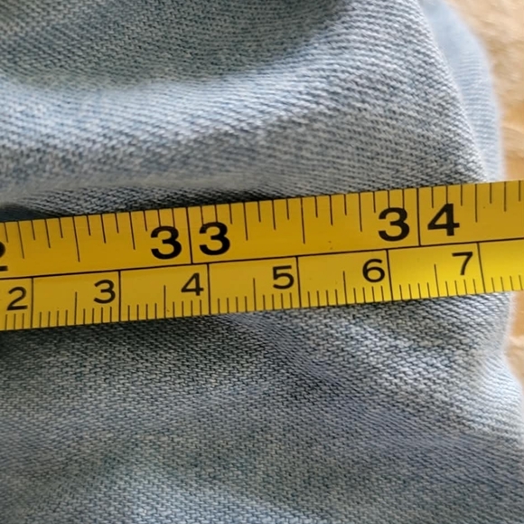 NWT GAP Light Blue Button-Up Mini Dress - Picture 9 of 10